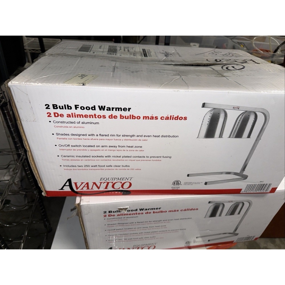 avantco equipment 2‎ Bulb Food Warner 250w